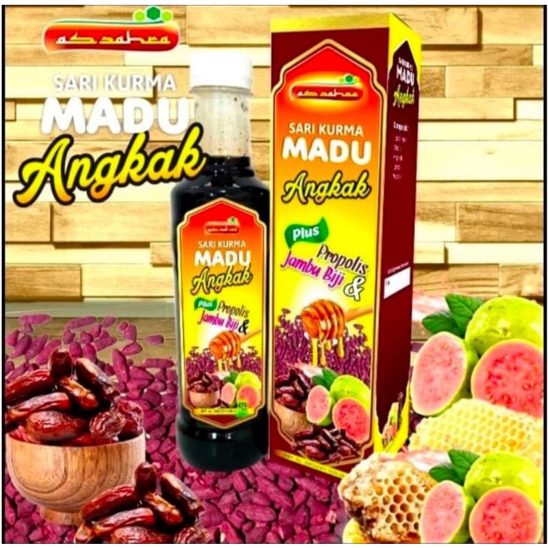 

sari kurma angkak propolis jambu biji merah