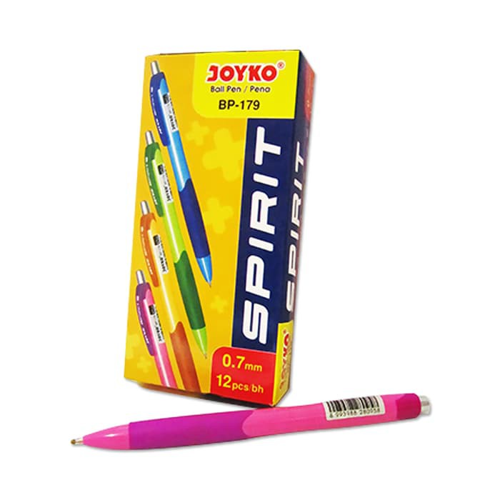

BEST SELLER Pulpen Joyko Spirit BP-179 HITAM ( Perlusin )