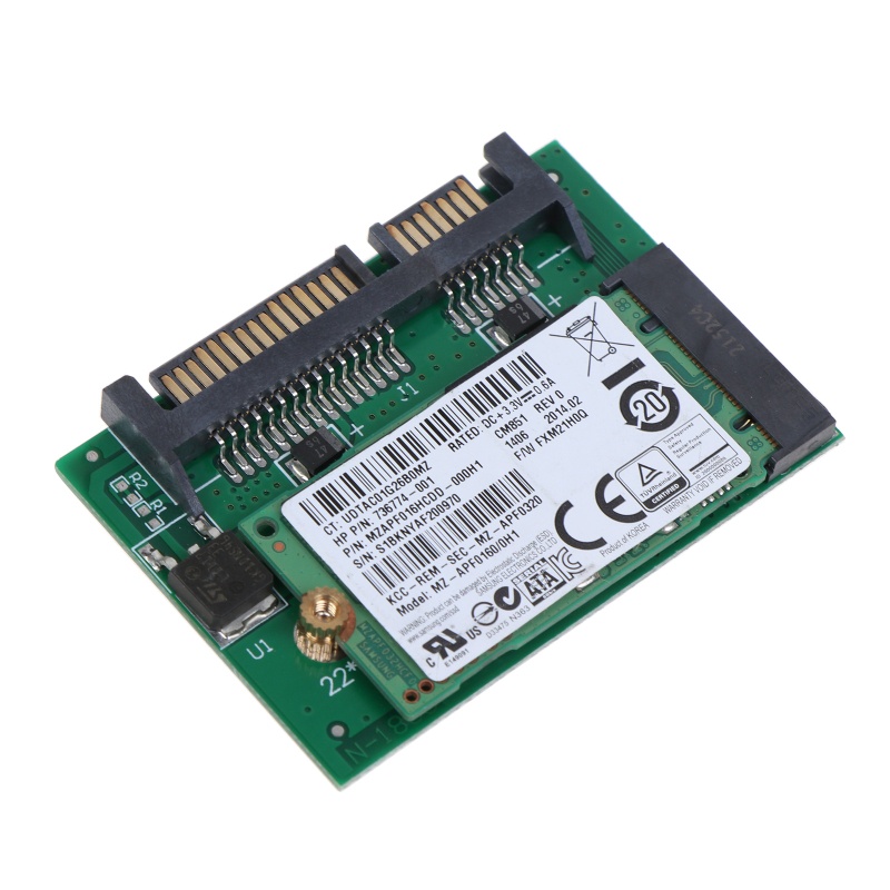 Btsg mSATA SSD to 2.5inSATAGps Adapter Card SATA3 Adapter Card MINI PCIE Converter