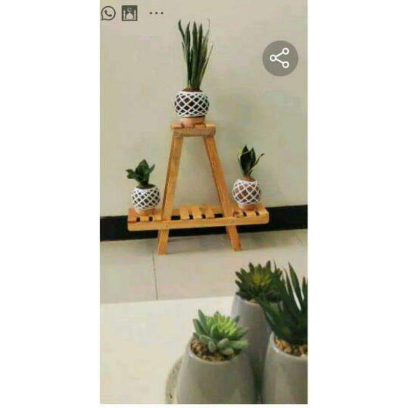 rak bunga/rak shabby/rak sudut