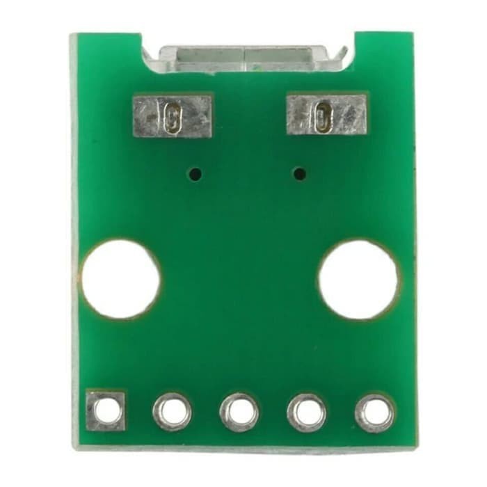 Micro USB to Dip 2.54mm 5 pin female adapter connector konektor PCB converter Konverter