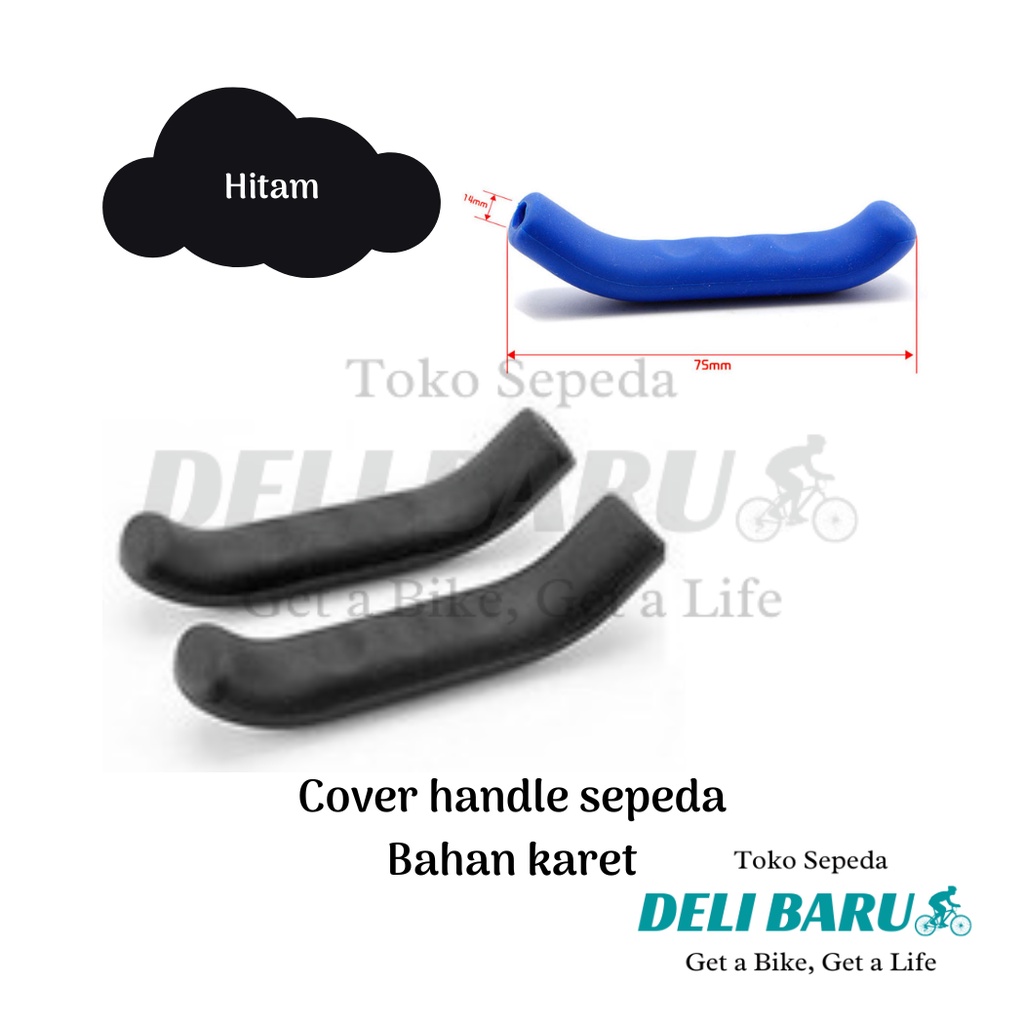 Delibaru Cover handle pelindung pegangan rem silikon warna sepeda