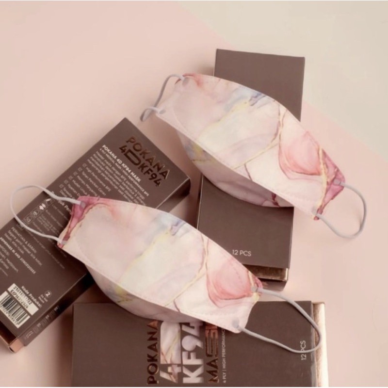 MASKER POKANA KF94 4D 4 PLY SATUAN