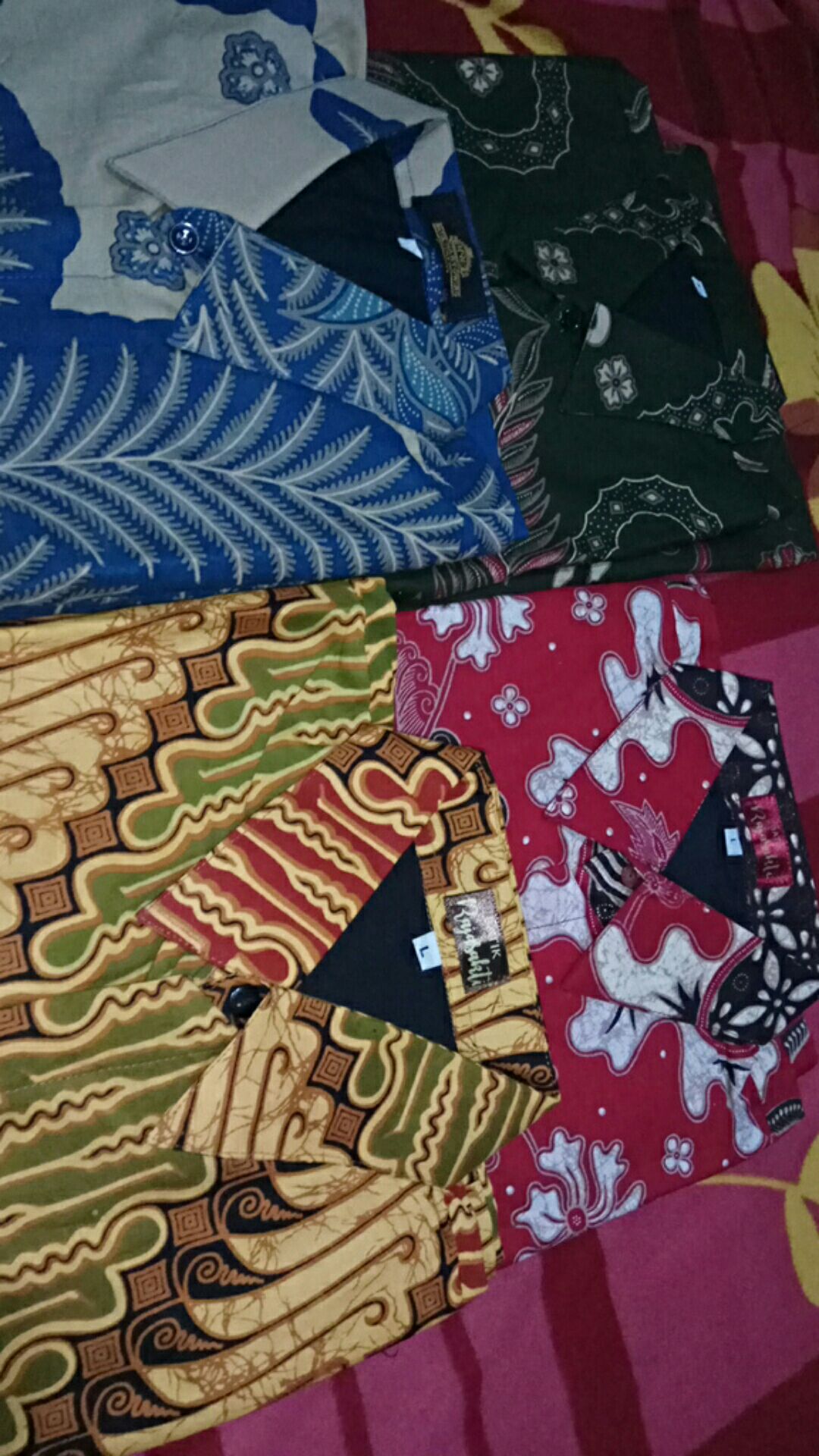 Batik Solo Parang Kerajaan Kemeja Pria Katun Cabut Sragenan Full Furing