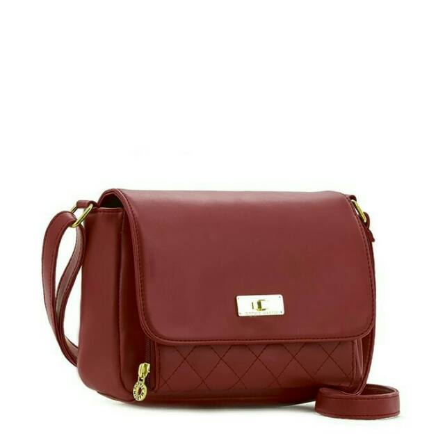  TAS  SELEMPANG WANITA IMPORT SHOPIE MARTIN  MERAH GAVALDA 