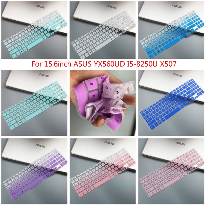 For 15.6inch ASUS YX560UD I5-8250U X507 Soft Ultra-thin Silicone Laptop Keyboard Cover Protector