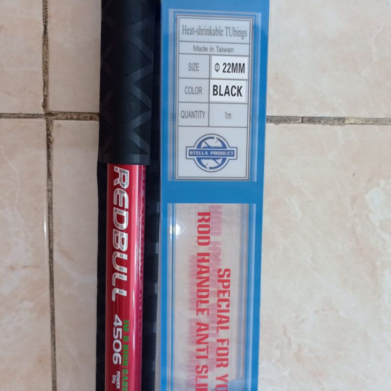 grip bakar / handle grip karet /pengaman gagang joran pancing