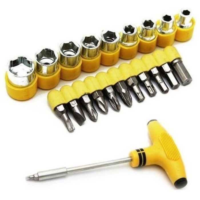 Obeng T | SOCKET & BIT SET / Kunci set obeng I