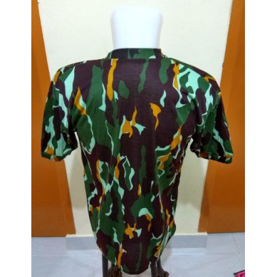 KAOS LORENG KORPS BRIMOB   BAHAN PE   LOGO BORDIR terakhir