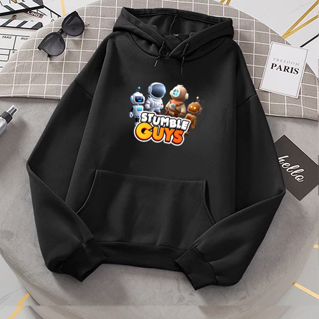 Sweater hoodie anak laki laki STUMBLE GUYS suwiter anak cewek cowok game