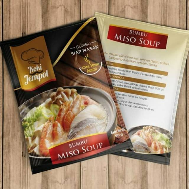 

Koki Jempol Bumbu Miso Soup 60Gr
