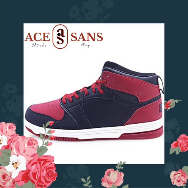 Ardiles X DBL Men Crimson Sepatu Basket - Hitam Merah | Sepatu | Sneakers | Ardiles | Original