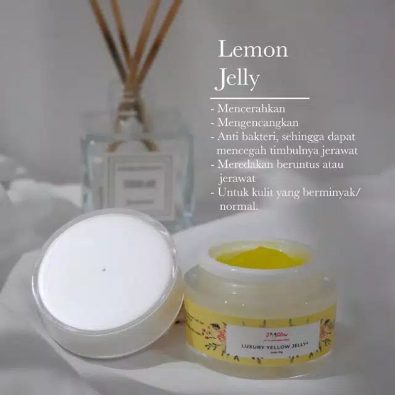 Jglow Luxury Yellow/Red jelly( Lemon Jelly)