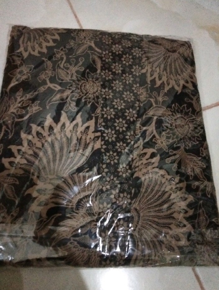 Promo Batik Couple Keluarga Sarimbit Sania Ruffle Batik Ori Ndoro Jowi Motif Ilalang Kuning