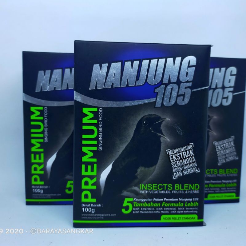 VOER NANJUNG 105 EBOD JAYA 100GRAM