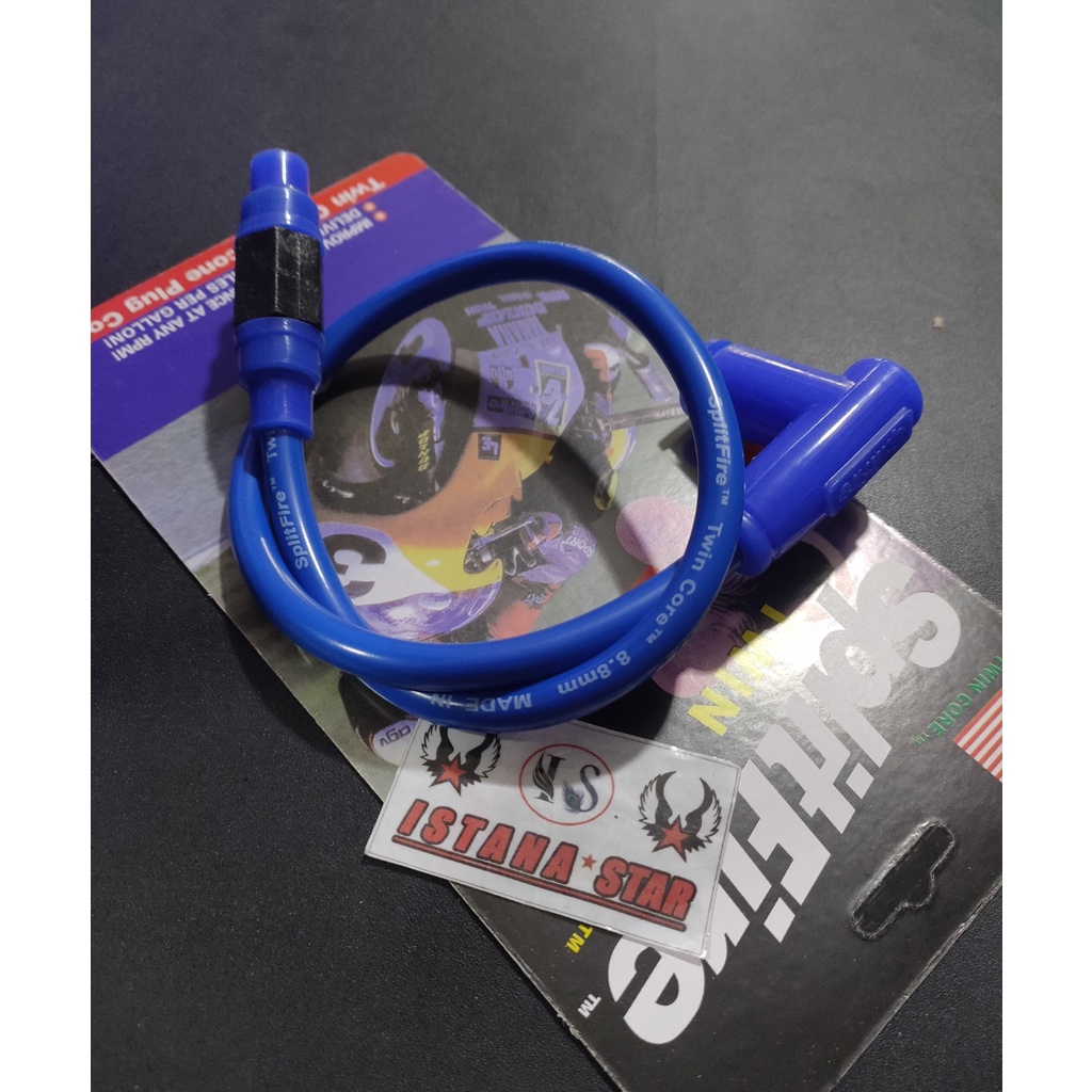 CANGKLONG BUSI RACING ANTI AIR UNTUK MOTOR BEBEK DAN MATIC BIRU