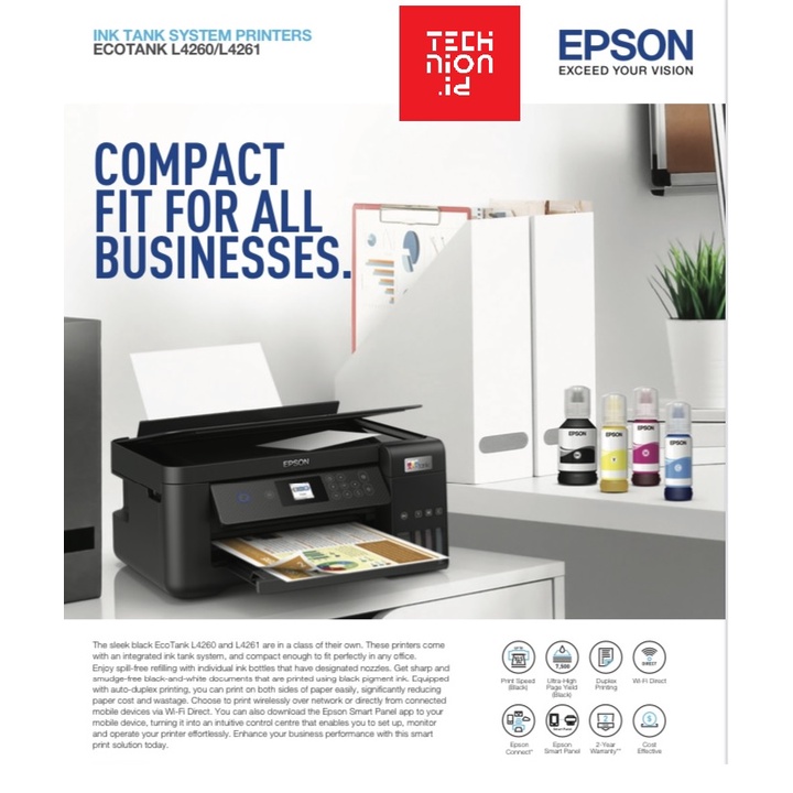 Printer Epson L4260 baru original