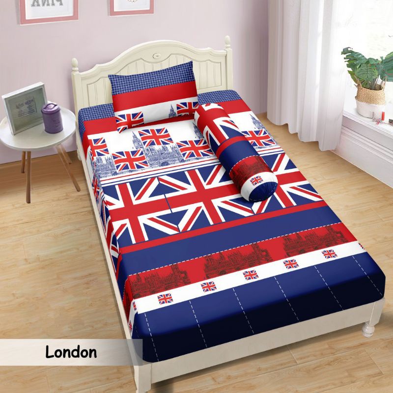 Sprei lady rose 120x200cm single motif London