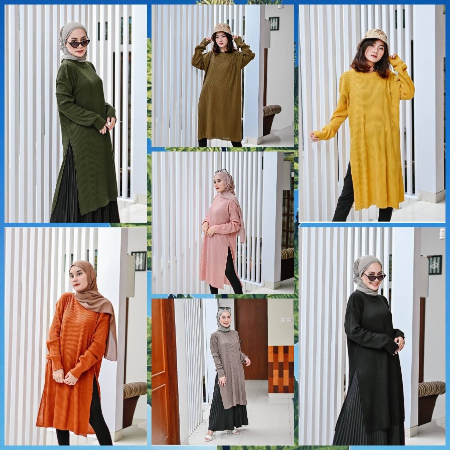 tunik rajut karenina tunic knit karenina