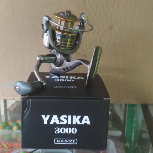 REEL Kenzi Yasika 3000, body graphite, spool alumunium