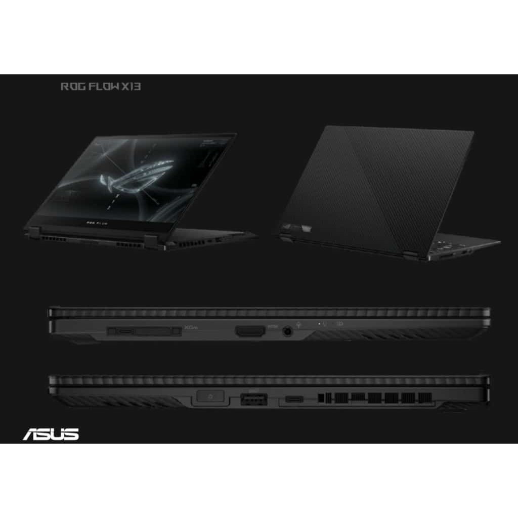 ASUS ROG Flow X13 2in1 Touch Ryzen 9-5900HS 16GB 512ssd RTX3050 4GB 13.4&quot;FHD Win10 GV301QC R935A6TO