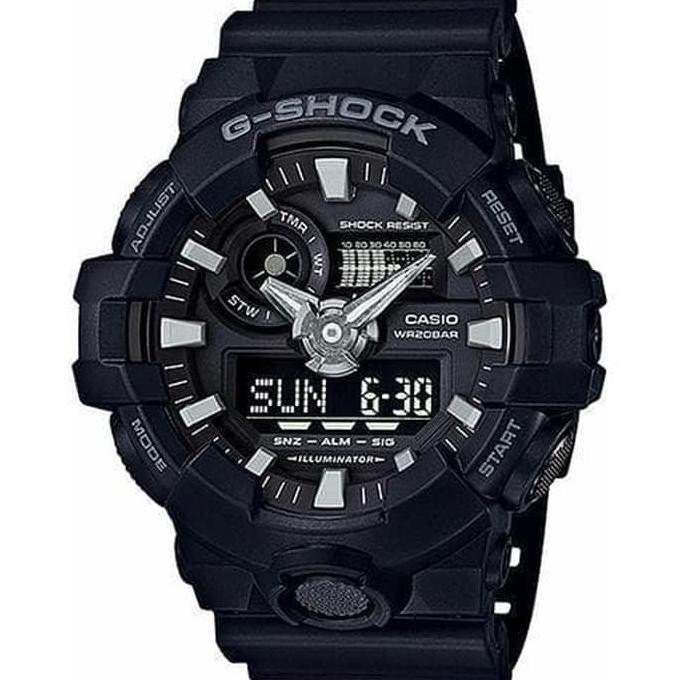 Jam Tangan CASIO G-SHOCK GA 700 / GA-700 ORIGINAL RESMI - Merah