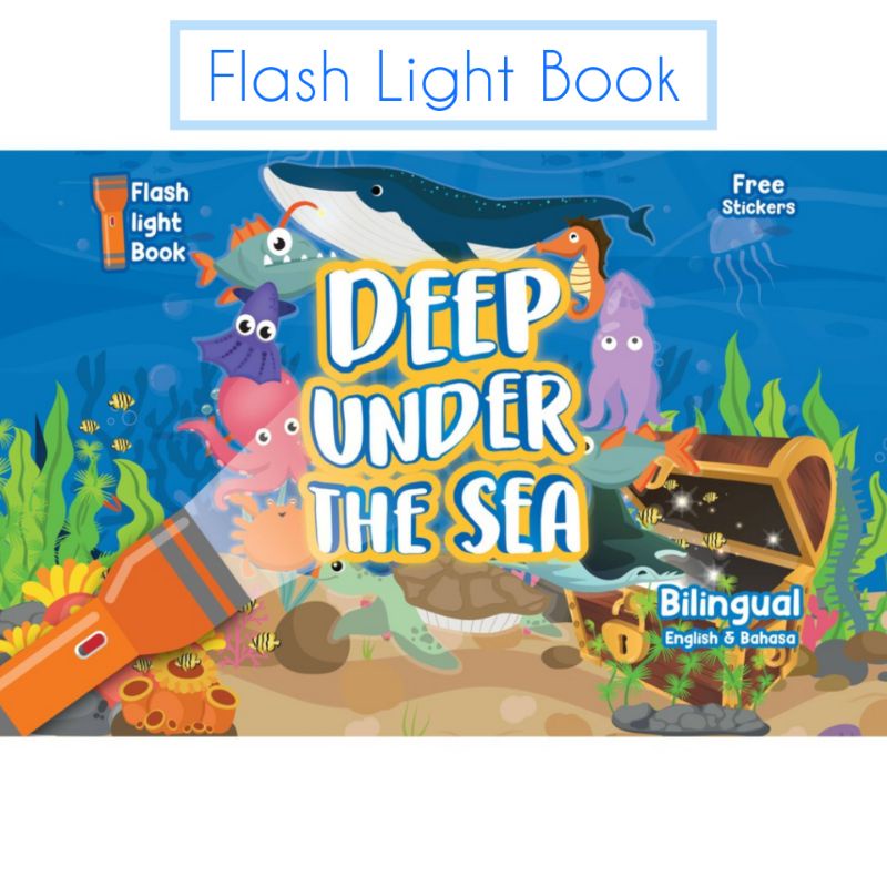 

Keender.kids - Buku Cerita Magic Flashlight (Under The Sea)