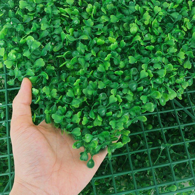 Rumput Plastik Alaska Dolar - Rumput Hias Artificial - Rumput Dinding - Rumput Daun Plastik Palsu - 