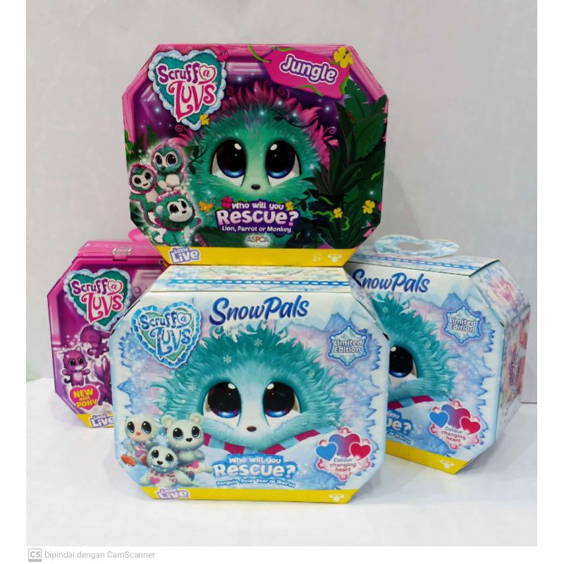 Boneka Scruff  A Luvs