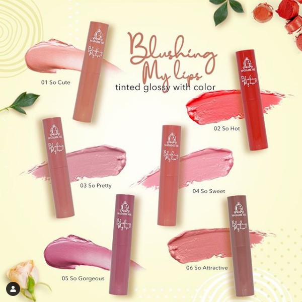 ★ BB ★ MADAME GIE Blushing My Lips – MakeUp Tinted Lip Balm