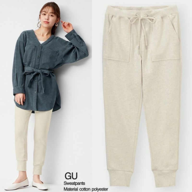 GU By Uniqlo Sweat Jogger Pants