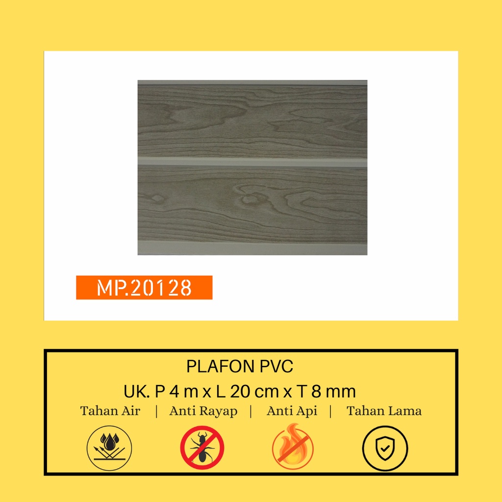 Plafon PVC Motif/Film Modern Tipe MP.20128