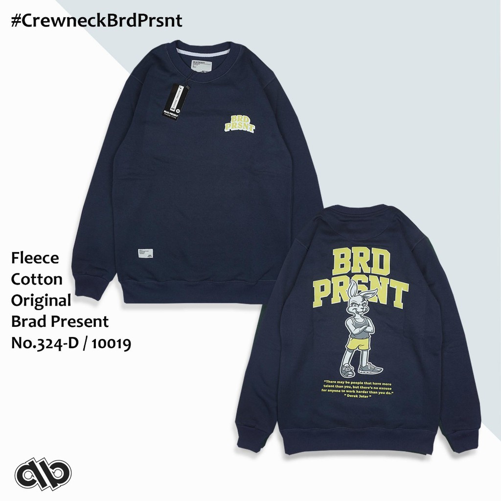 Jaket Sweater Crewnek BRD DEREK JETER – Edition Fashion Trendy Casual Pria Good Brand Quality Stylis