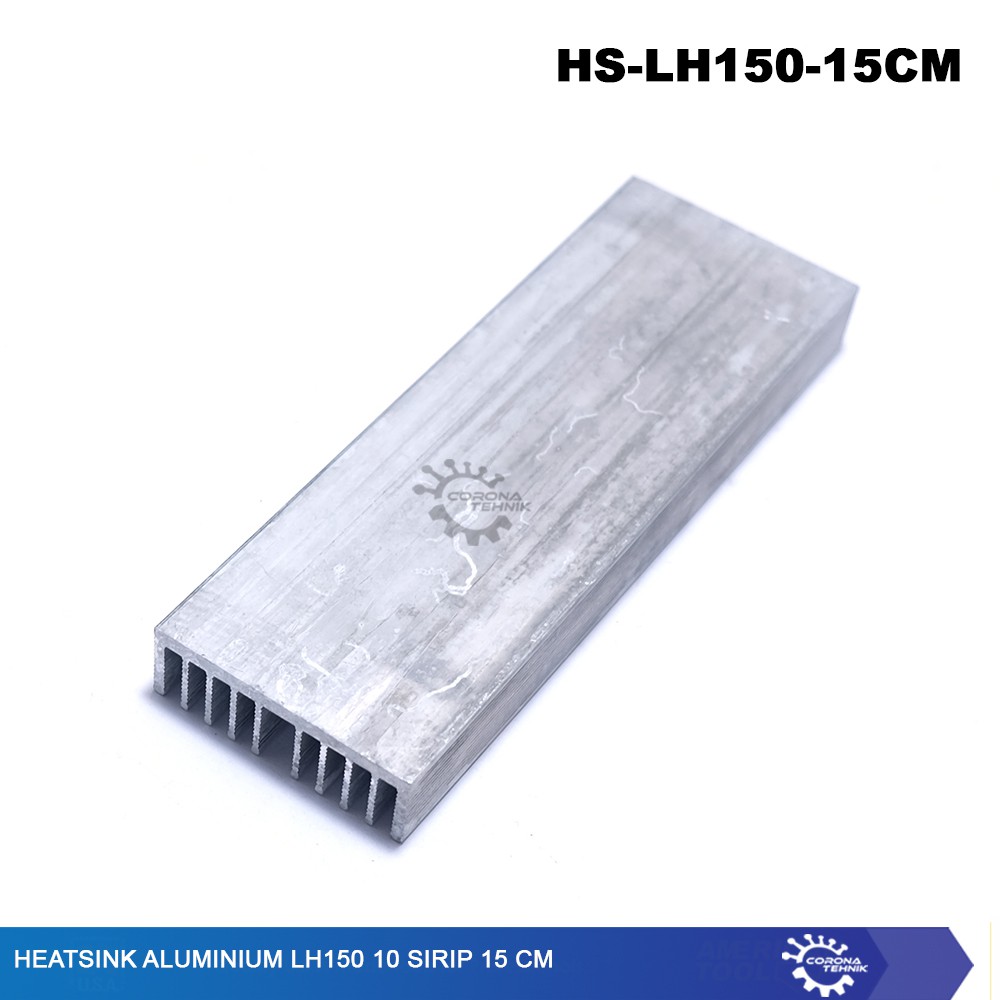 LH150 10 Sirip 15 cm Heatsink Aluminium