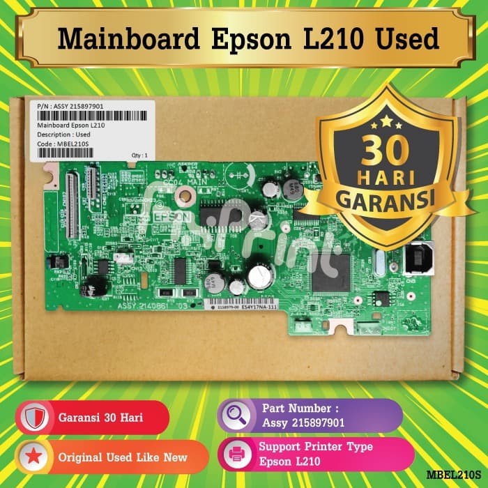 Original Mainboard Epson L210 Board Motherboard Printer L210 L-210 FPJNew1406