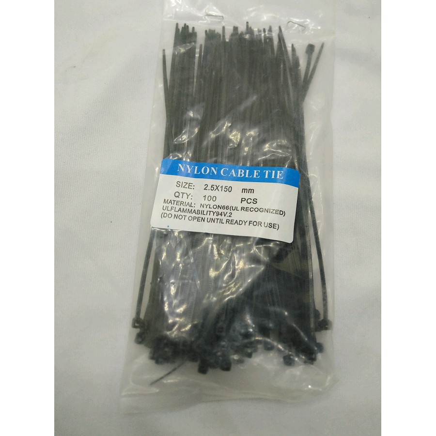 Kabel Ties Cable Tie 3.6x250mm (25cm) Nylon cable tie isi 100 per pak termurah