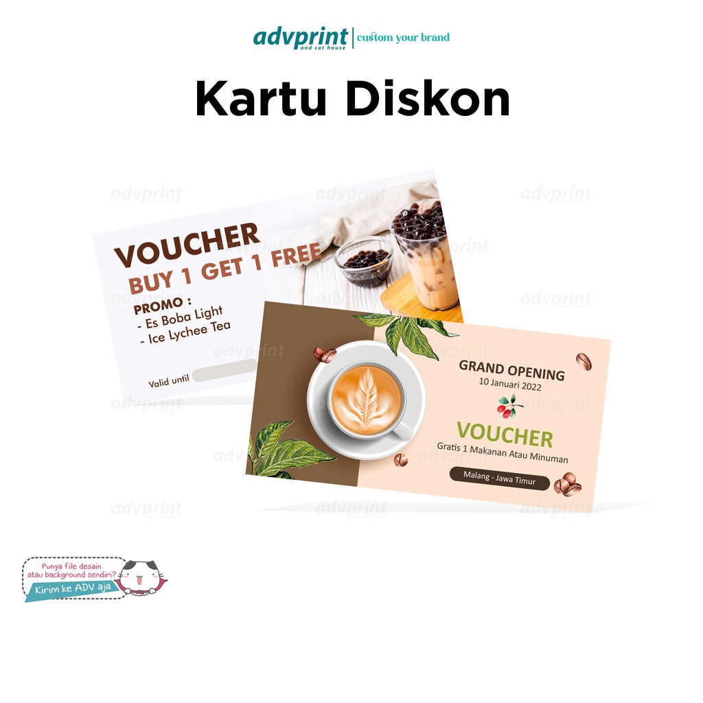

KARTU MEMBER ◽ VOUCHER DISKON ◽ KARTU DISKON ◽ MEMBER CARD ◽ KUPON ◽ VOUCHER