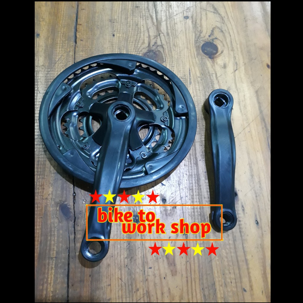 CRANK KRENG GIR 3 SUSUN SEPEDA MTB / BALAP / ROADBIKE