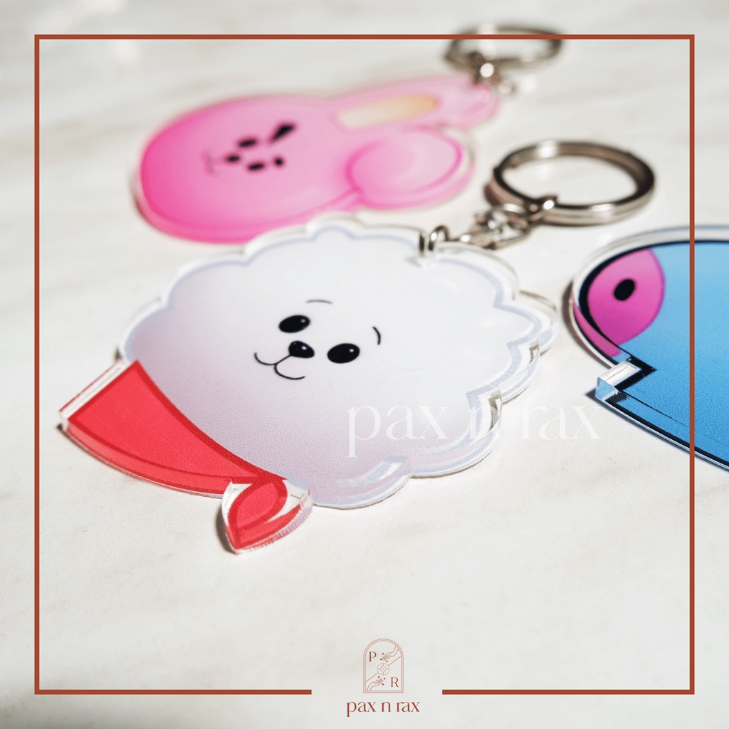 Gantungan Kunci BT21 Acrylic