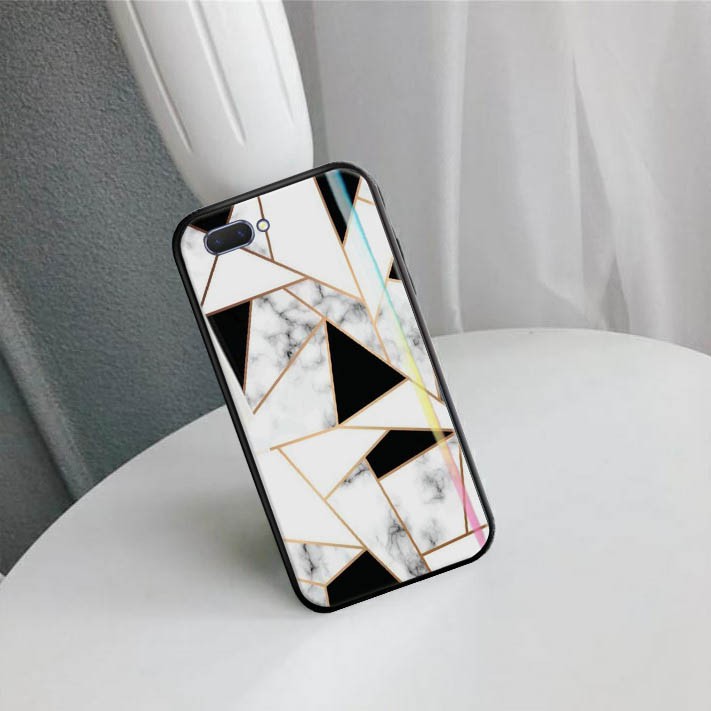 [K22]Soft Case Glass Kaca For Oppo Vivo Xiaomi Realme Samsung Iphone