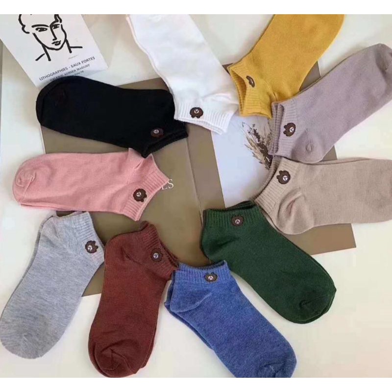 KAOS KAKI PENDEK MOTIF PANDA DEWASA