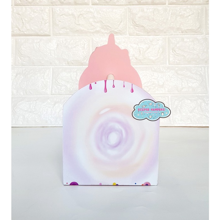 

Unik Pencil Case Mdf Unicorn Donut Murah