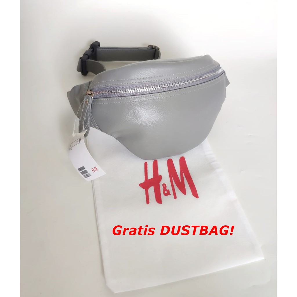 H&M WAIST BAG /TAS PINGGANG HNM KULIT / WAISTBAG HM