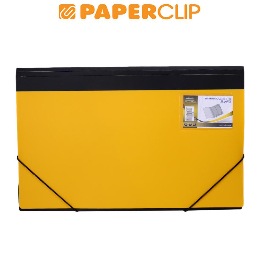 

DOCUMENT FILE BANTEX BICOLOUR FC 3431 1006 BLACK - YELLOW
