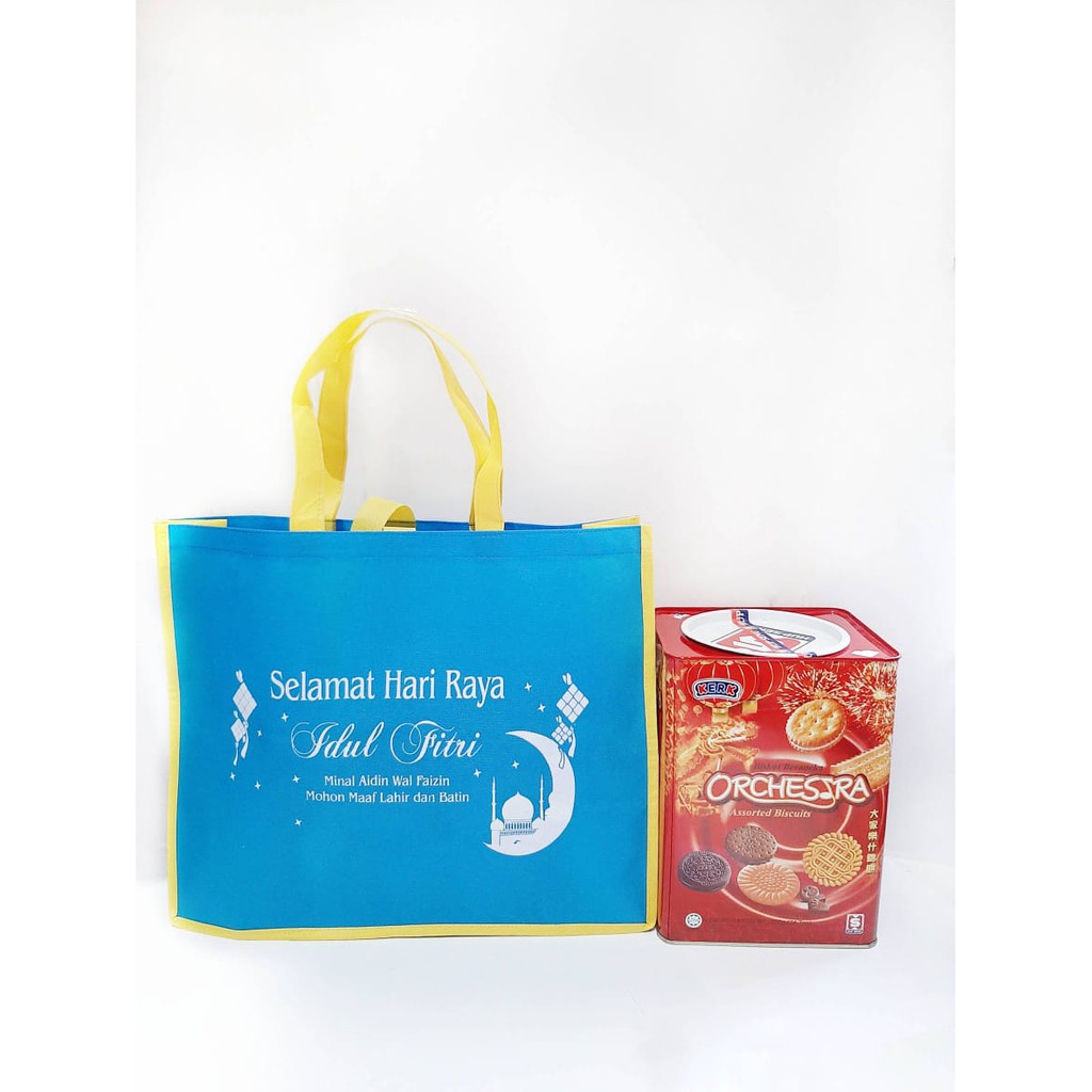 

Tas Souvenir / Tas Lebaran Nonwoven Selamat Idul Fitri Tidur 100GSM