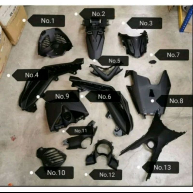 FULL COVER BODY KASAR NMAX N MAX LAMA OLD 2015-2019 ORI