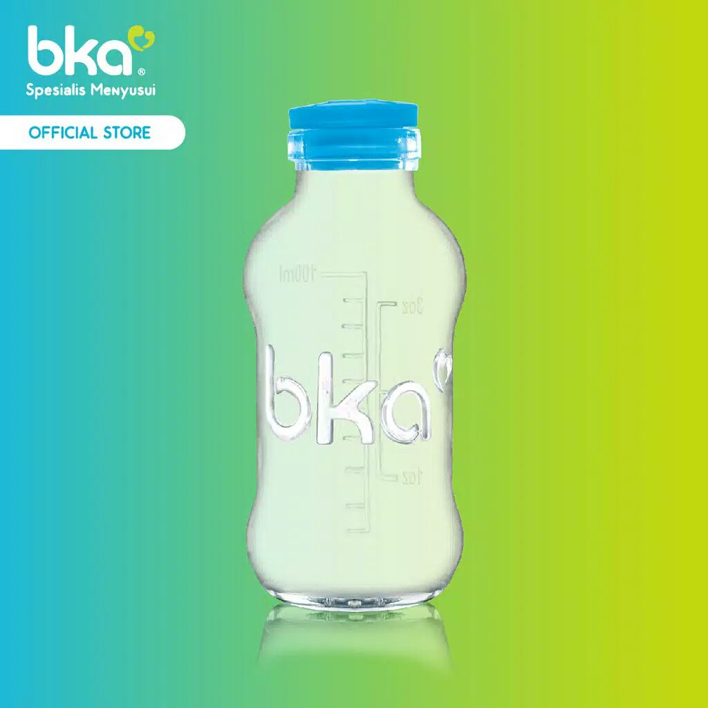 BKA Botol ASI Kaca 16pcs  Botol Susu Tempat Penyimpanan ASI Botol ASIP Botol Kaca ASI Botol Kaca ASI