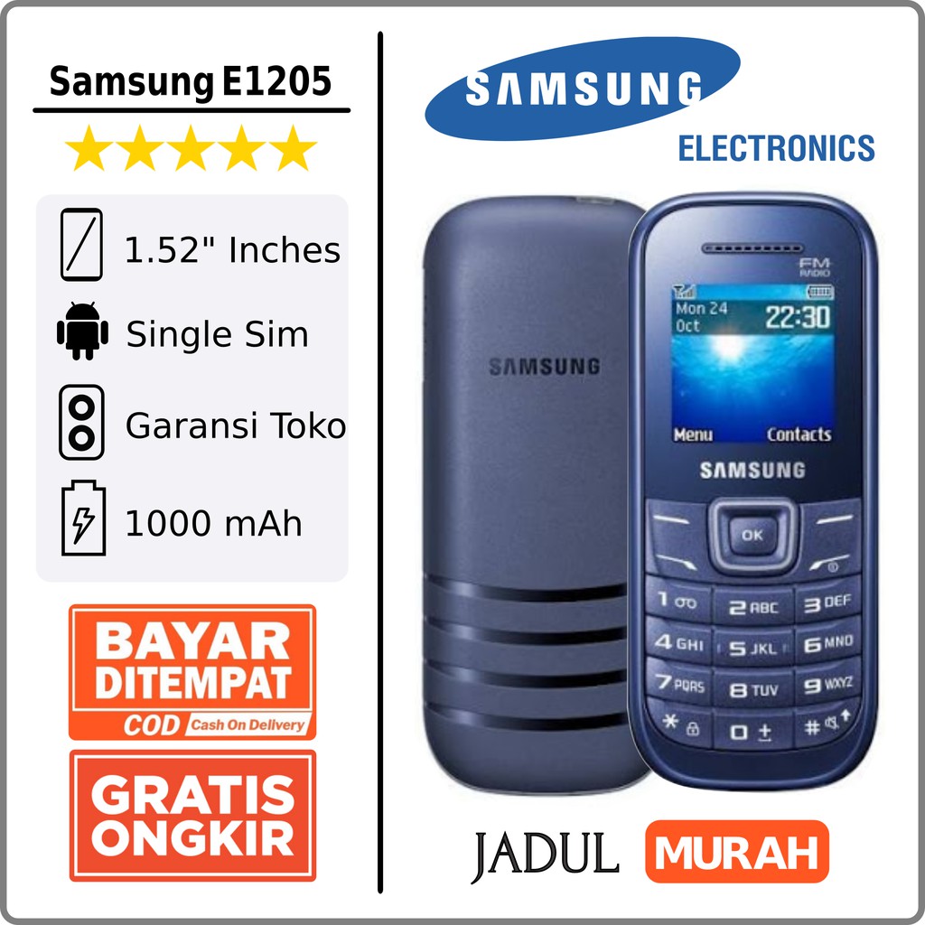 hp jadul murah samsung E1205