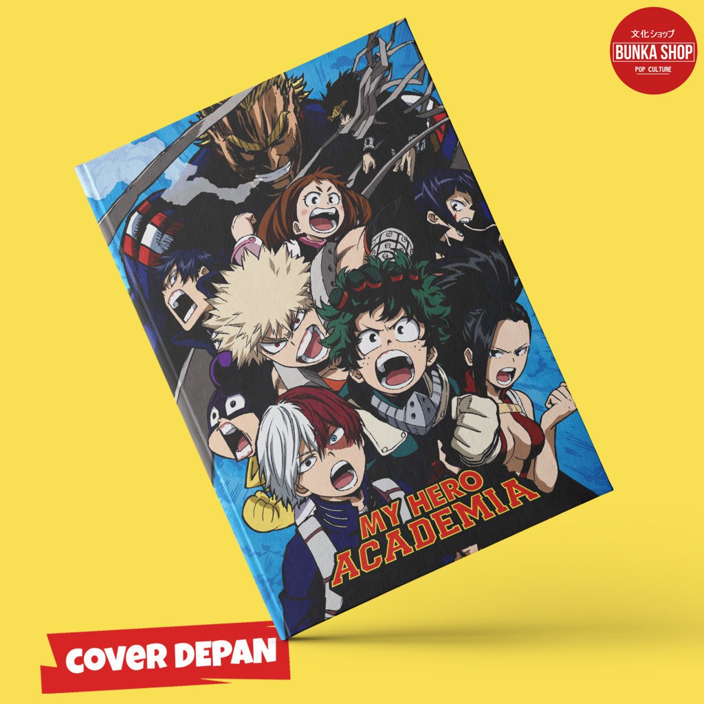 

Note Book Hardcover Anime Boku no Hero Academia C Ukuran A5 Buku Tulis Catatan Note Agenda Planner Jurnal Gift Couple