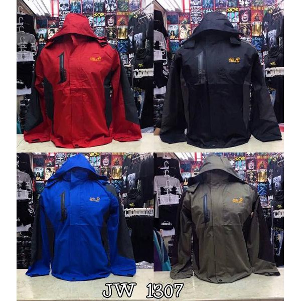 jaket gunung outdoor JWS jack wolfskin 1307 waterproof